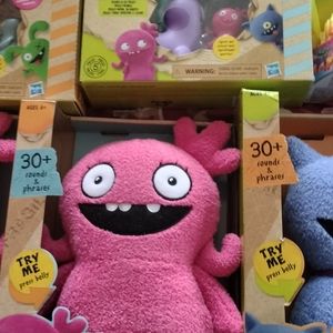 Lot of ugly dolls and yellies toys factory sealed